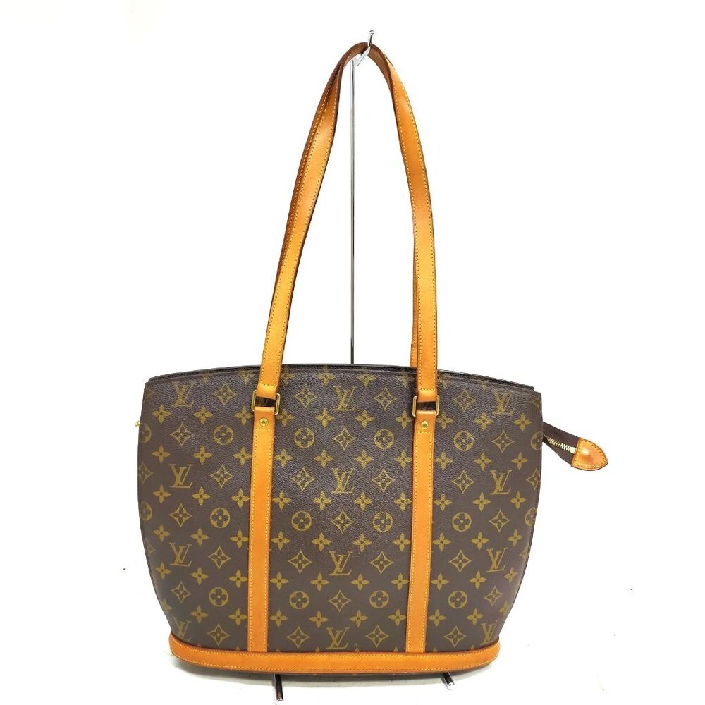 Authentic Louis Vuitton Babylone Brown Monogram Shoulder Bag mn458-030426